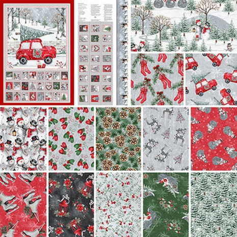 Joyful Tidings Advent Calendar Panel 
