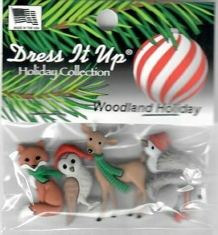 DIU-9500 Woodland Holiday knoopjes 