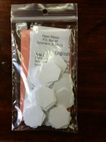 Hex050 1/2 inch hexagons paper molds