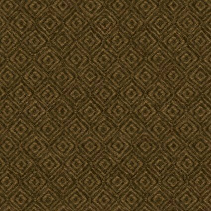 F9422-A dark brown motif flannel
