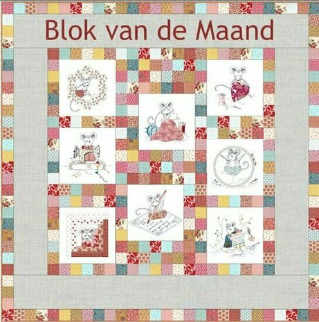 BVM De Muizen Naaikamer Quilt