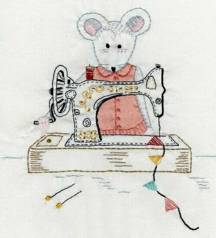 BVM The Mice Sewing Room Quilt