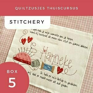 Haus natürlich Box 5 Stickerei