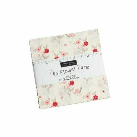 3010MC Mini Charmpack The Flower Farm Rose by Bunny Hill Designs