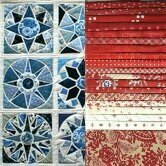 Tile Quilt package RED