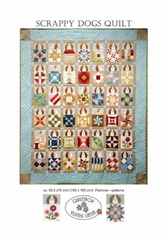Musterbuch Scrappy Dogs Quilt