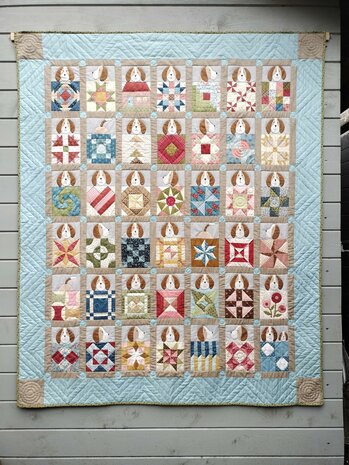 Patroonboek Scrappy Dogs Quilt