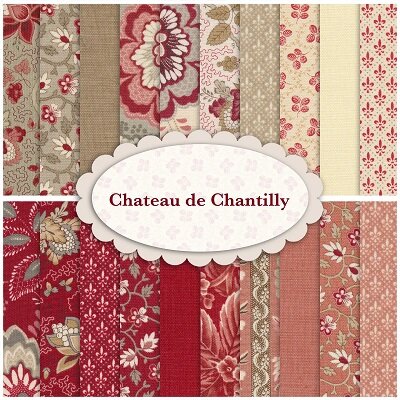 13940MC Mini Charmpack Chateau de Chantilly by French General