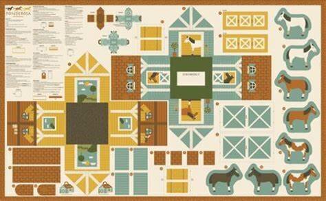 Stofpanel Paarden Manege 