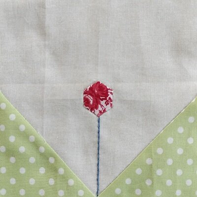 Gesamtpaket A Quilter Flower Garden Quilt