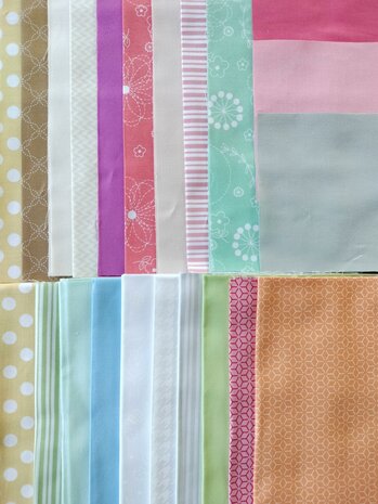 Advantage Box fabrics only Kimberbell Two Scoops