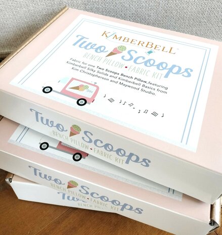 Advantage Box fabrics only Kimberbell Two Scoops