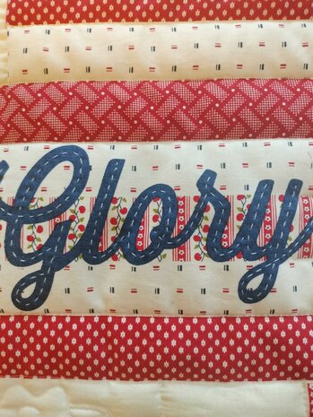 Quiltpakket Old Glory panel quilt