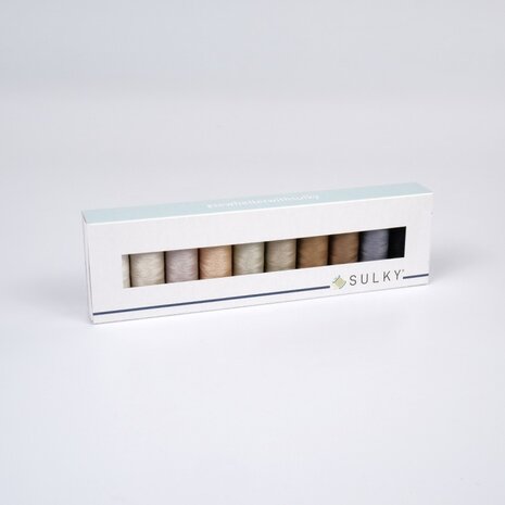 Sulky Gutermann nr.50 patchwork en applicatie garenset Neutrals and Nutshells 