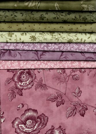 8 Fatquarters Lavender Fields & Meadow Greens
