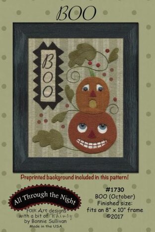 Mini Quilt Boo