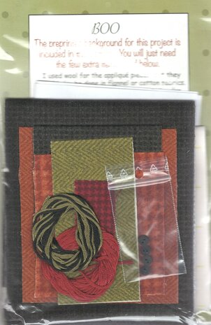 Mini Quilt Boo