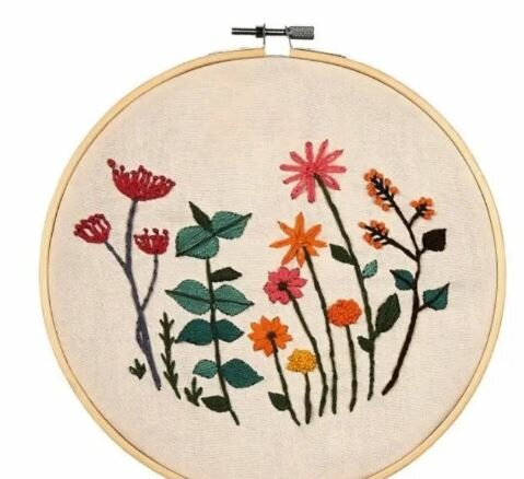 Borduur ring 30 cm kunststof 