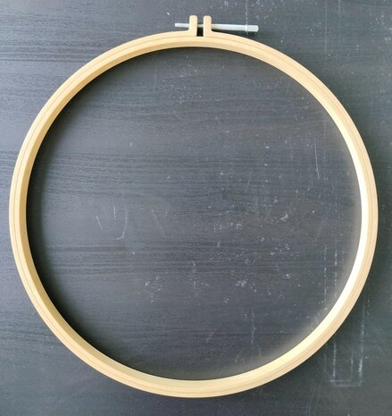 Borduur ring 30 cm kunststof 