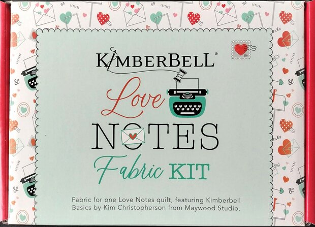 Voordeel Box Kimberbell Love Notes stoffen 