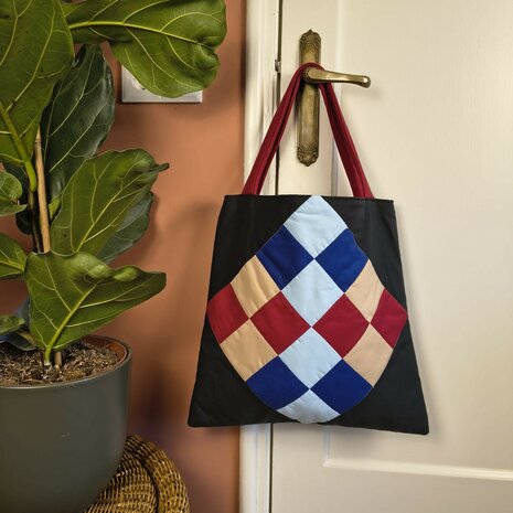 Ruit in ruit Tas E-patroon