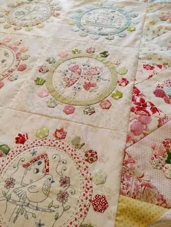 Quiltpakket A Quilters Flower Garden Quilt