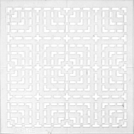 Sashiko Sjabloon vierkanten