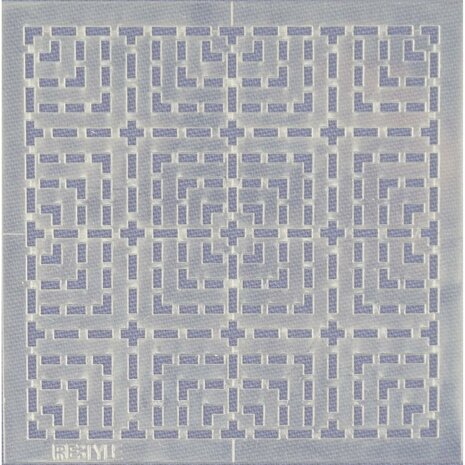 Sashiko Sjabloon vierkanten