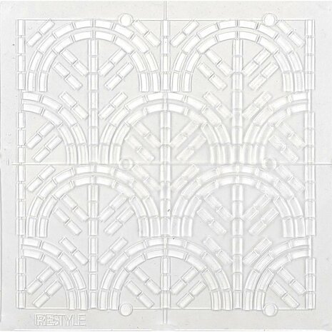 Sashiko Sjabloon Seigaiha Waves