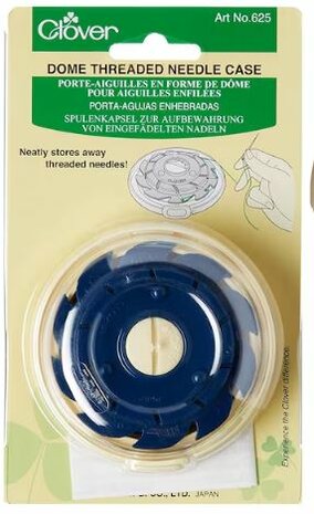 625 Clover Dome threaded needle case
