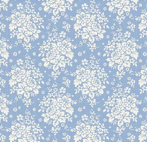  Tilda Something Blue FatQuarter Bundle Blue