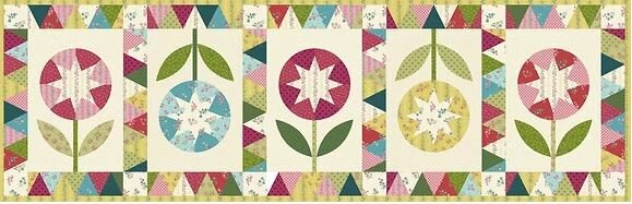 Patroon Say it with Flowers  Tafelloper 