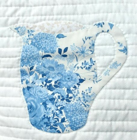 Patroon Delftsblauwe Kan