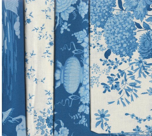  Tilda Something Blue Fateight Bundle Blue  4 pieces
