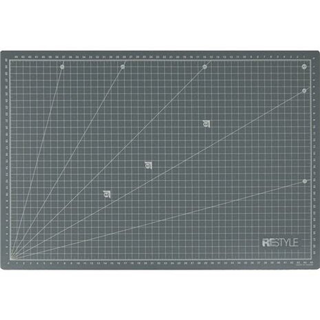 Snijmat A3 Restyle Zelfhelend Grijs