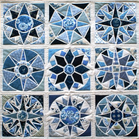 Dutch Tile Quilt patroon