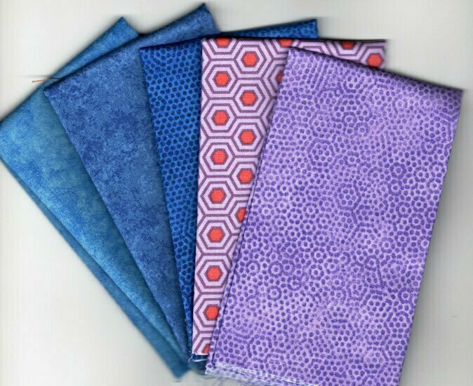 Mini Pack Fel blauw paars