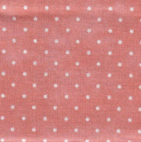 609-P3 Beautiful Basics Roze met wit stipje