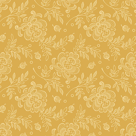 738-Y French Mill lace rose yellow