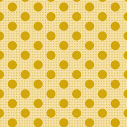 130029 Tilda Medium Dots Flaxen yellow