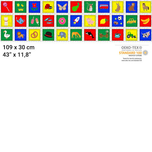 4505-102 Memory Magic panel primay colors