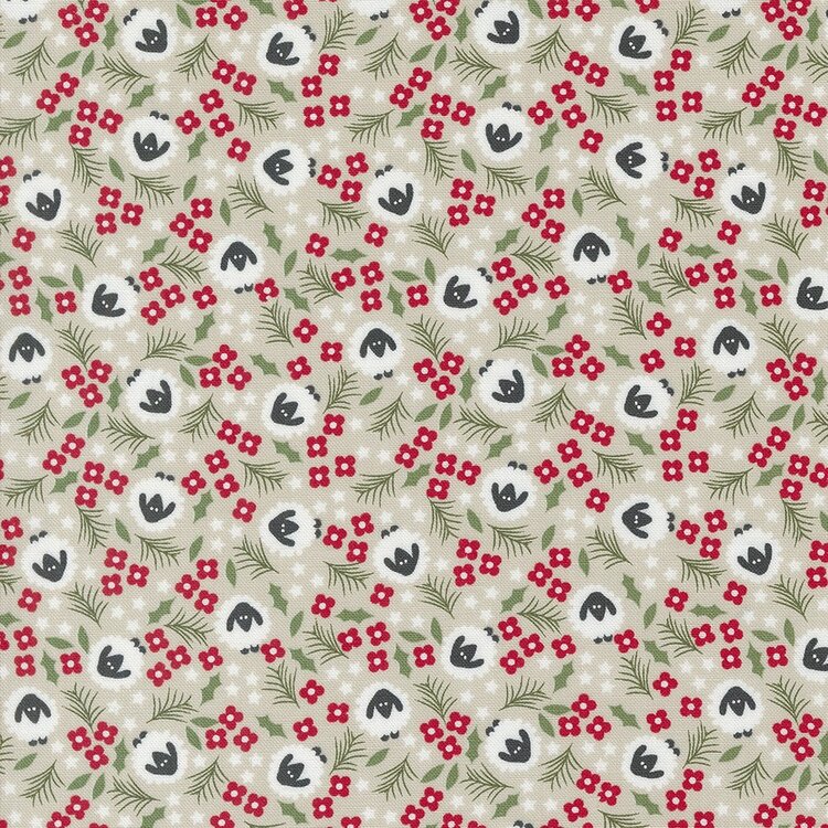 29183-16 Starberry sheep and flowers