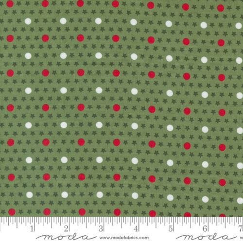 29186-13 Starberry Dots Green