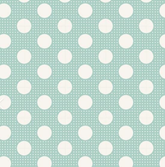 130001 Tilda Medium Dots Teal