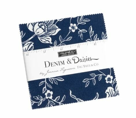 35380MC Mini Charmpack Denim & Daisies by Fig Tree