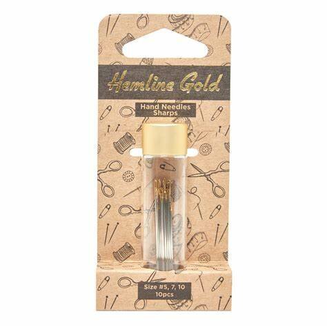 Hemline Gold Tube mit 10 Nadeln