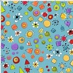 692296 joy dots turquoise