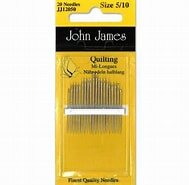 JJ2050 John James quilting needles size 5/10