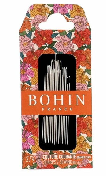 BO99062 Bohin Blossom Naainaalden Sharps assortiment nr. 3-9 Oranje