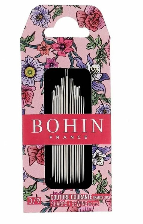BO99064 Bohin Blossom Naainaalden Sharps assortiment nr. 3-9 Roze